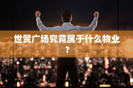 世贸广场究竟属于什么物业？