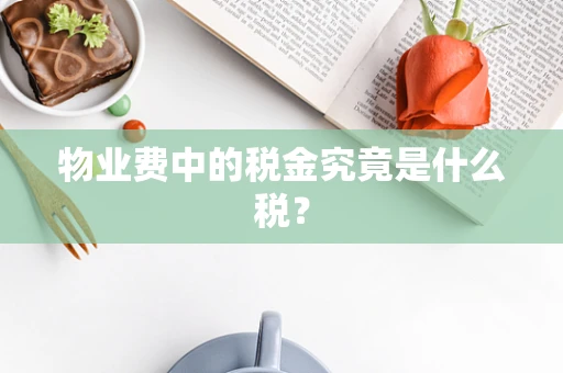 物业费中的税金究竟是什么税？