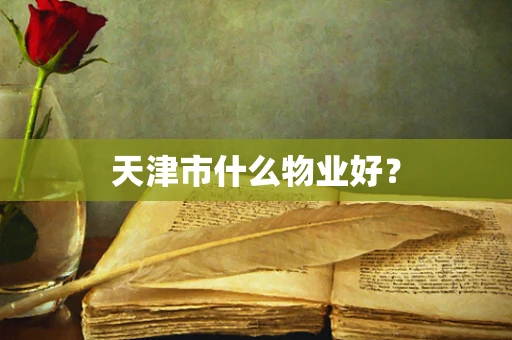 天津市什么物业好？