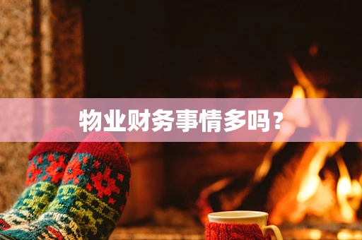 物业财务事情多吗？