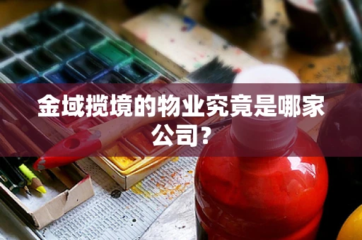 金域揽境的物业究竟是哪家公司？