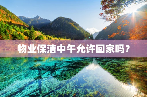 物业保洁中午允许回家吗？