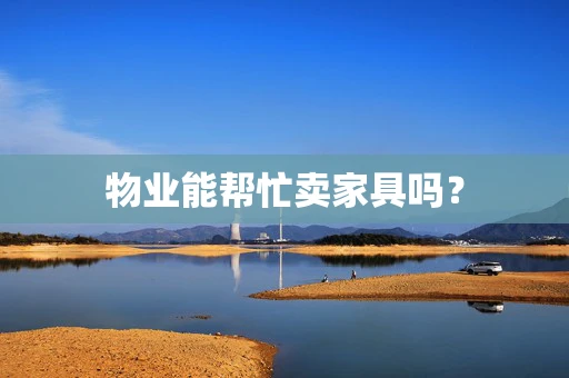 物业能帮忙卖家具吗？