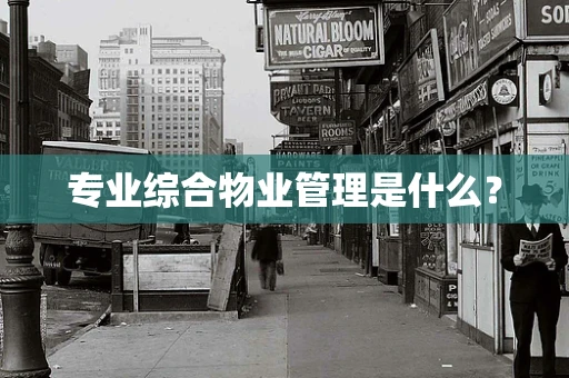 专业综合物业管理是什么？