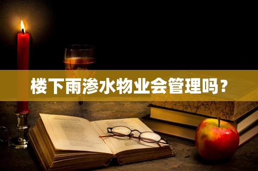 楼下雨渗水物业会管理吗？