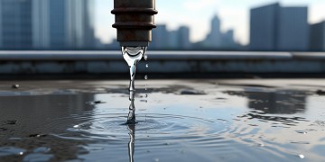 楼顶水管漏水要找物业吗？