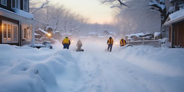 现在扫雪是物业负责吗？