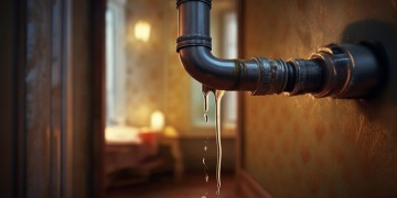 供暖管道漏水物业负责吗？