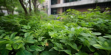 物业为什么不满绿植呢？