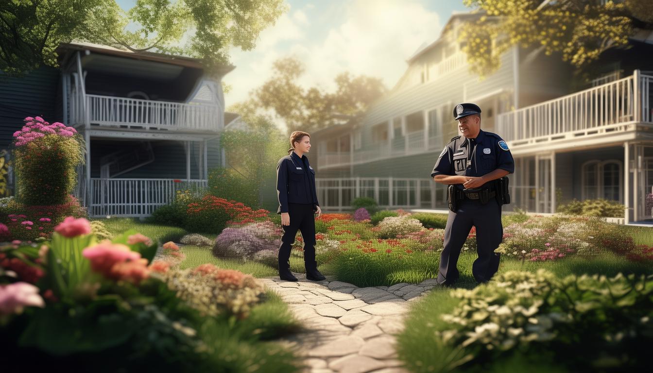 物业会配合社区民警工作吗？