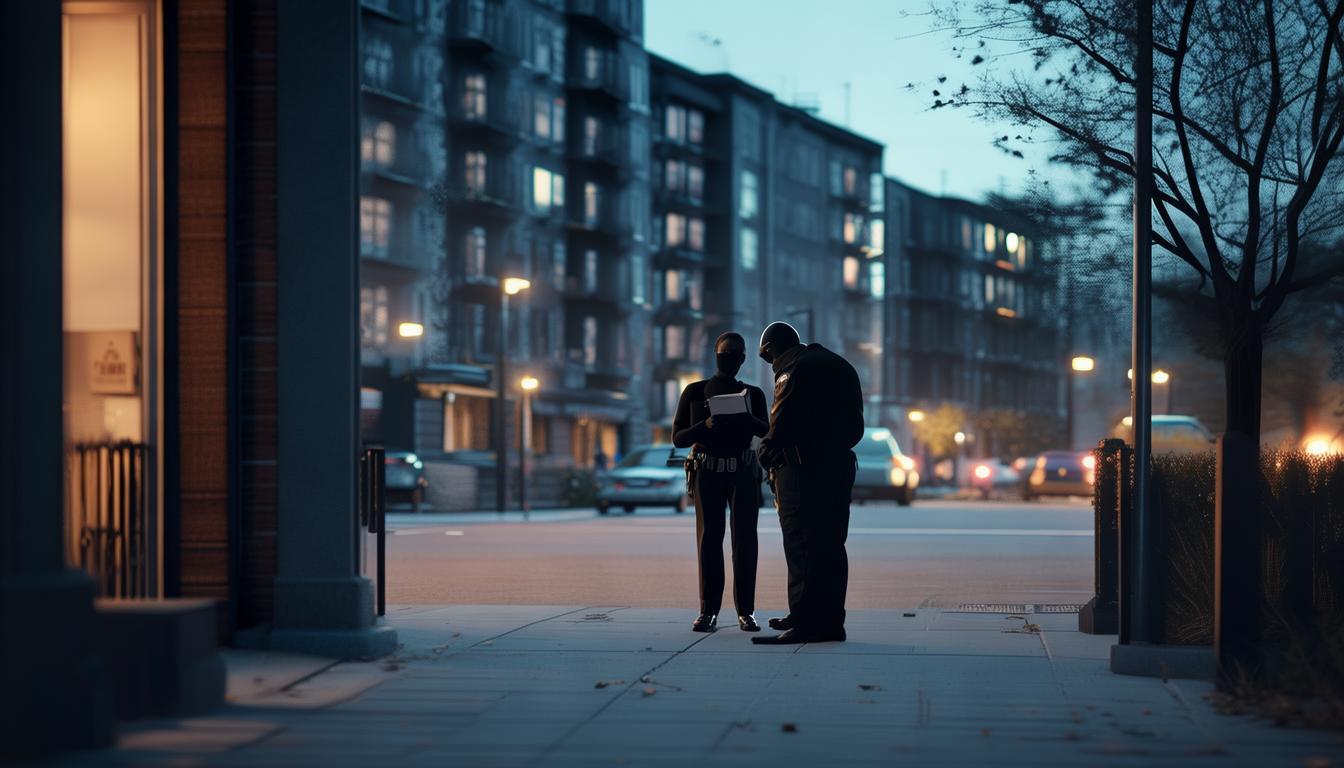 警察找人会联系物业吗？